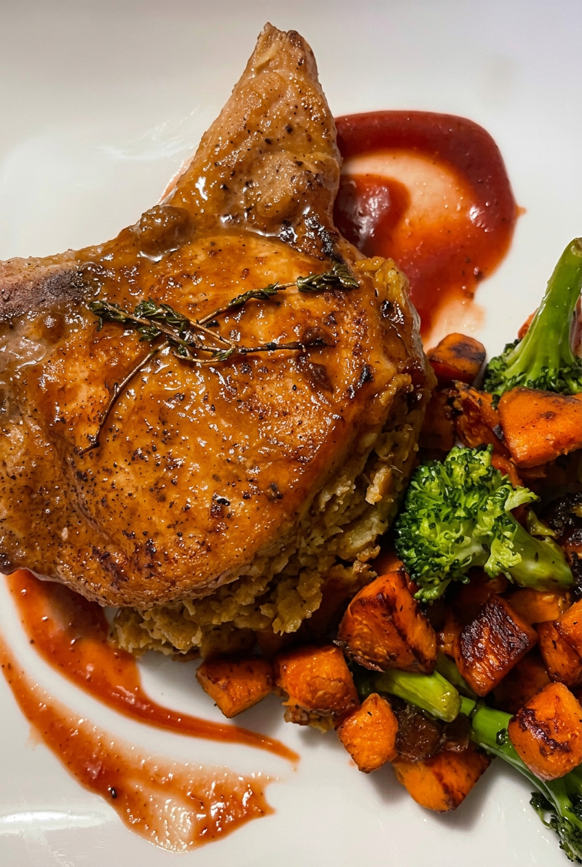 Stuffed Pork Chop