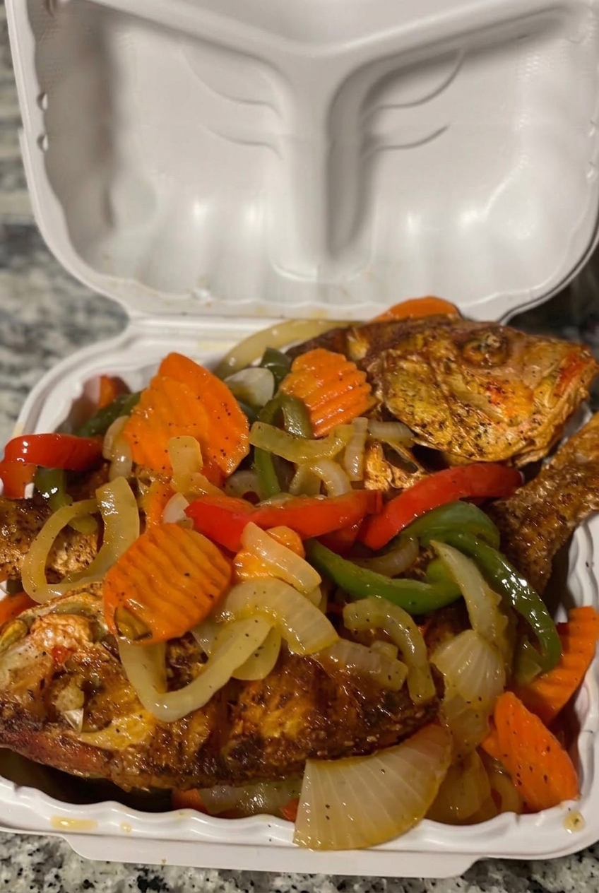 Fried Red Snapper