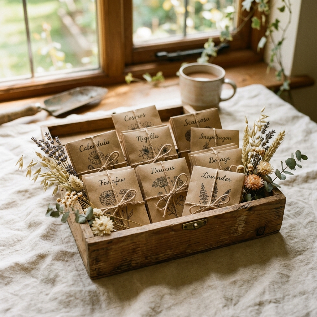 Cottage Garden Seed Box