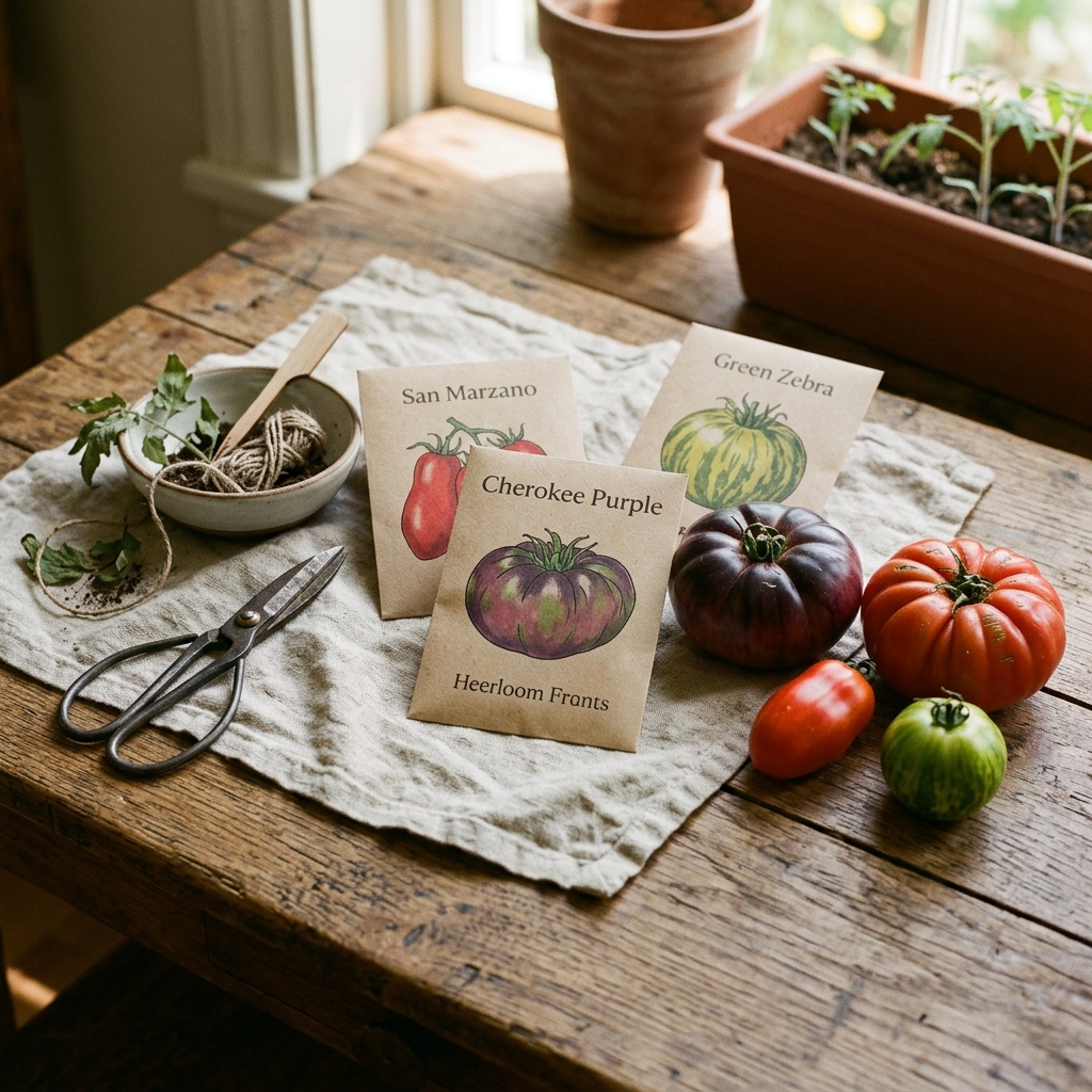 Heirloom Tomato Seed Set