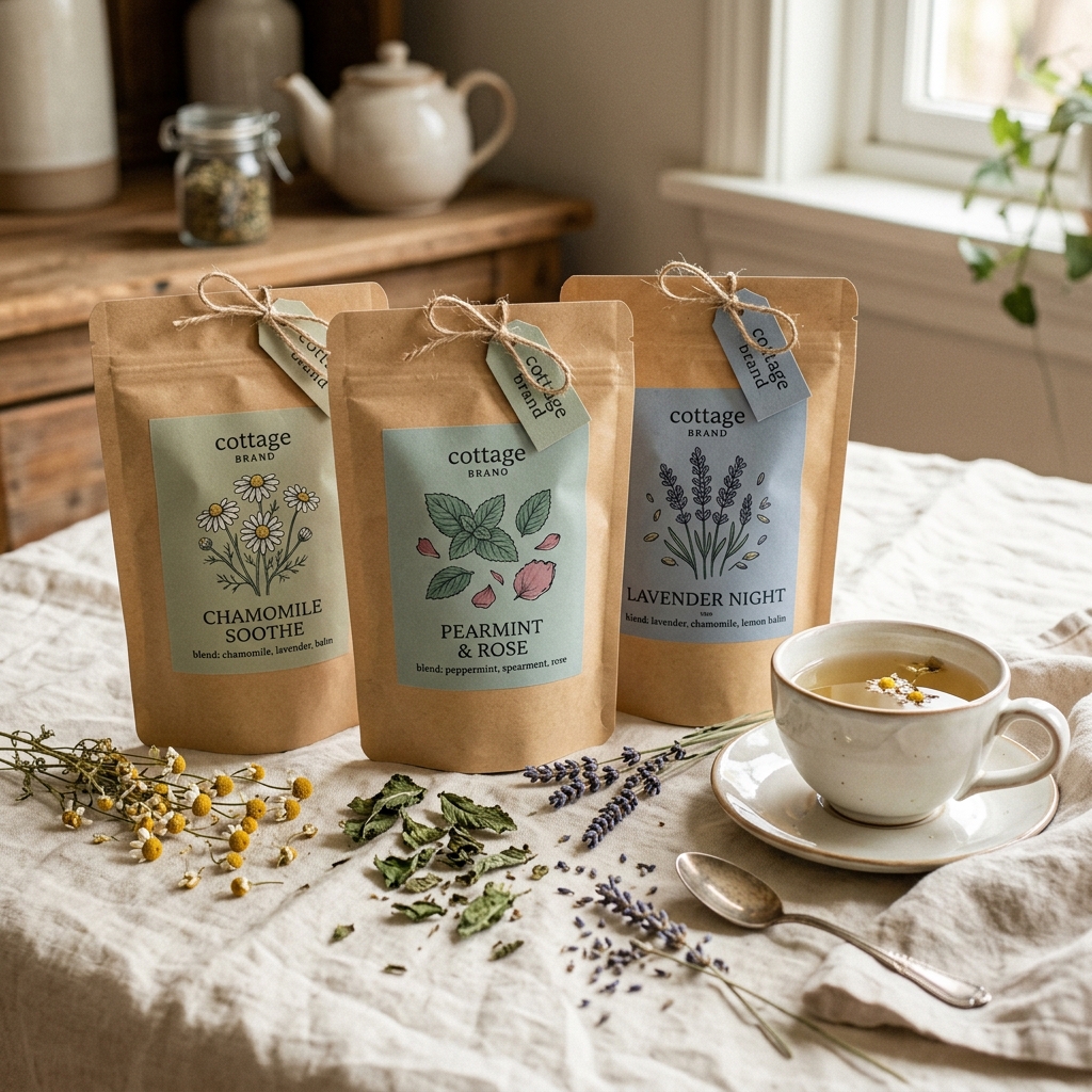 Hand-Blended Herbal Tea Trio