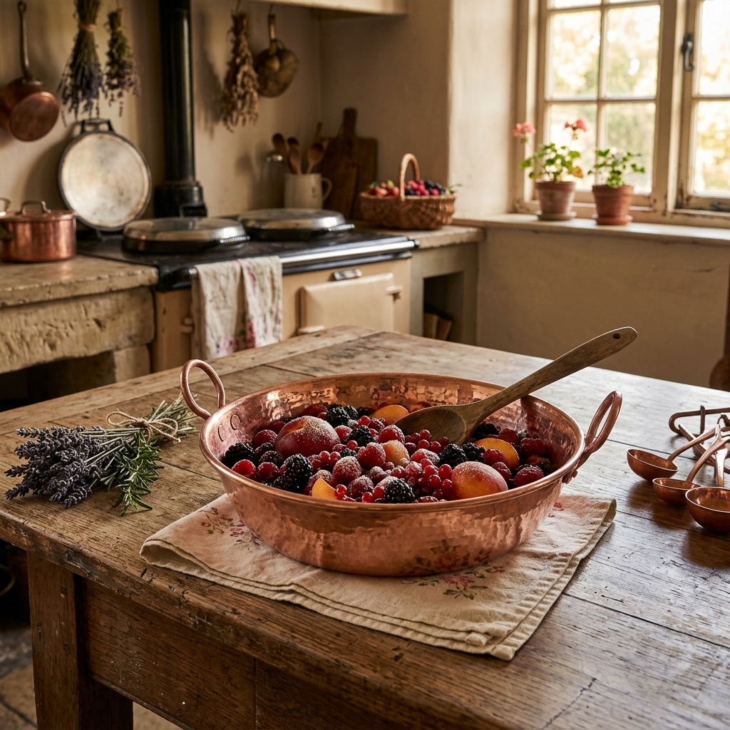 Copper Preserving Pan