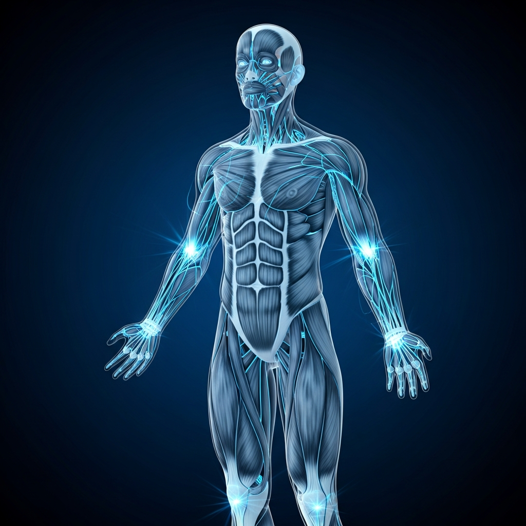 NAD+ IV (vial) target organ illustration
