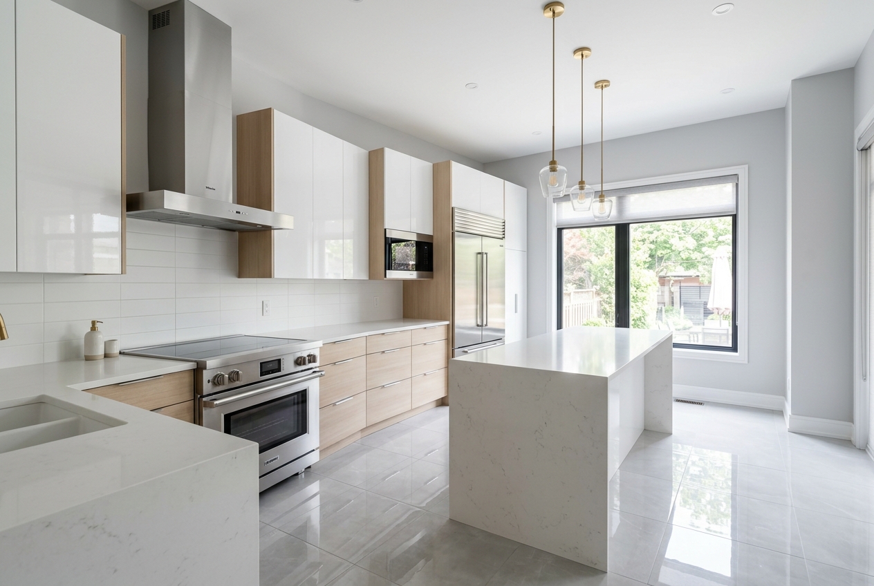 Kitchen after