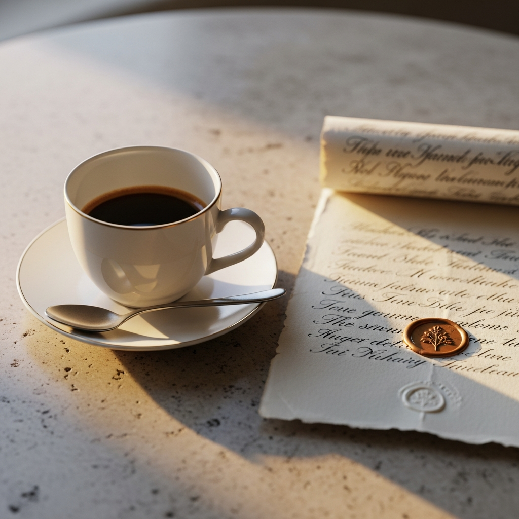 Quiet morning detail