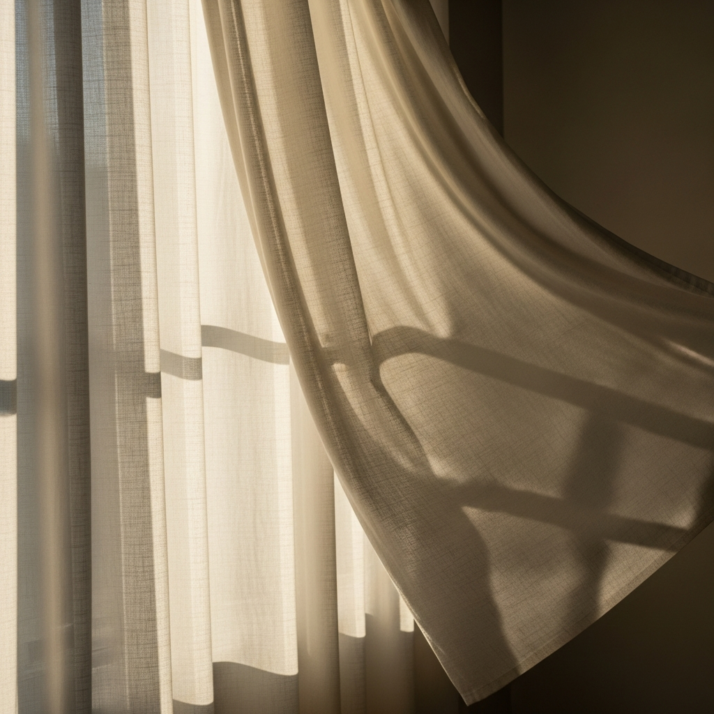 Light through linen