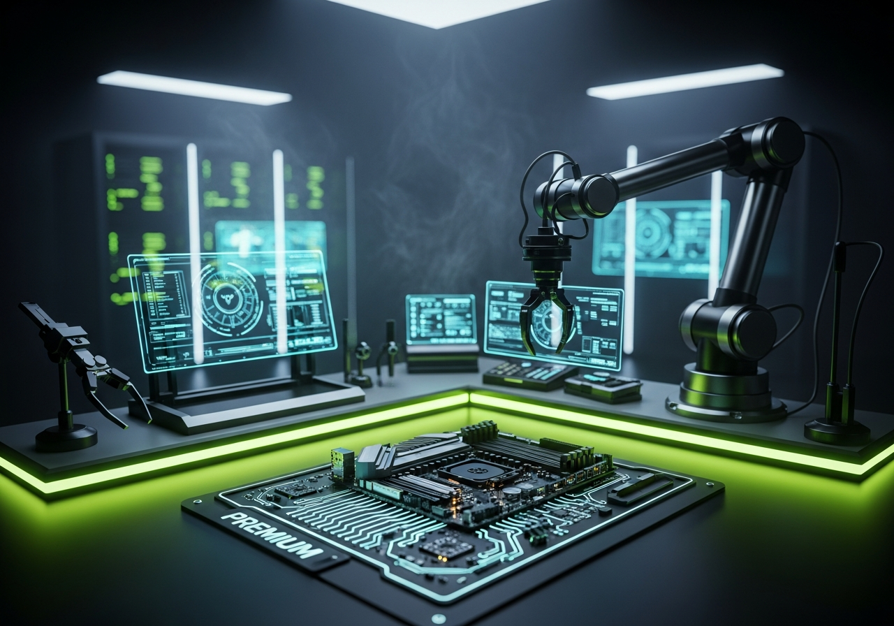 Atelier de réparation tech