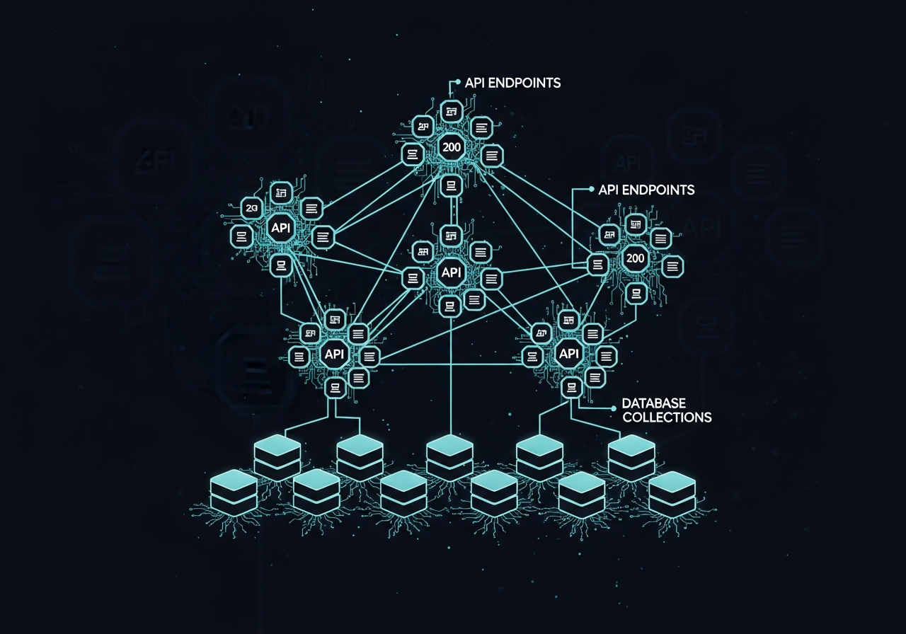 Technical Maturity: 200+ APIs and 61 Database Collections