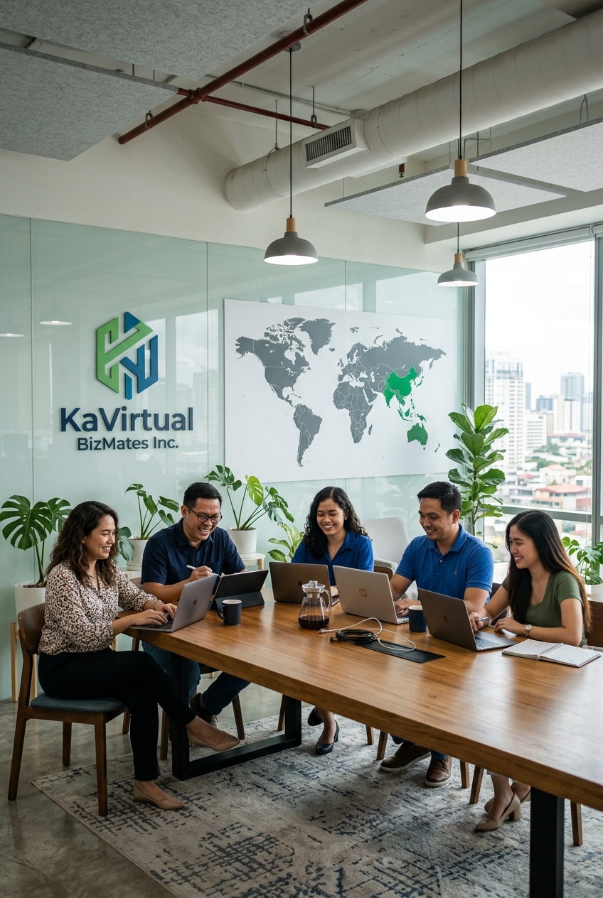 KaVirtual BizMates team - Diverse Virtual Assistants from the Philippines