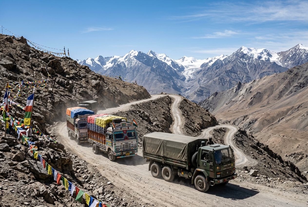 Moving ODC Cargo to Leh: What It Really Takes