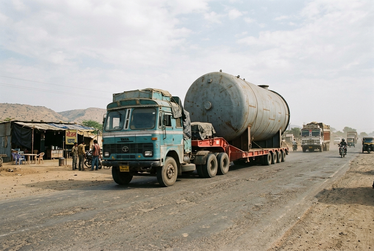 Transporting Industrial & Chemical Storage Tanks: An ODC Guide