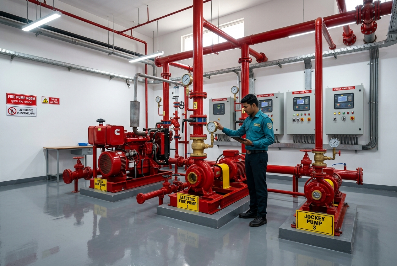 IT park pump room