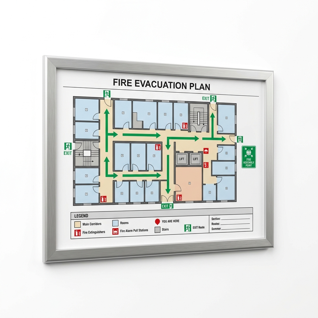 Evacuation Plan Boards