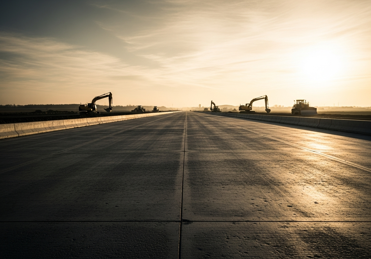RCC Road Construction