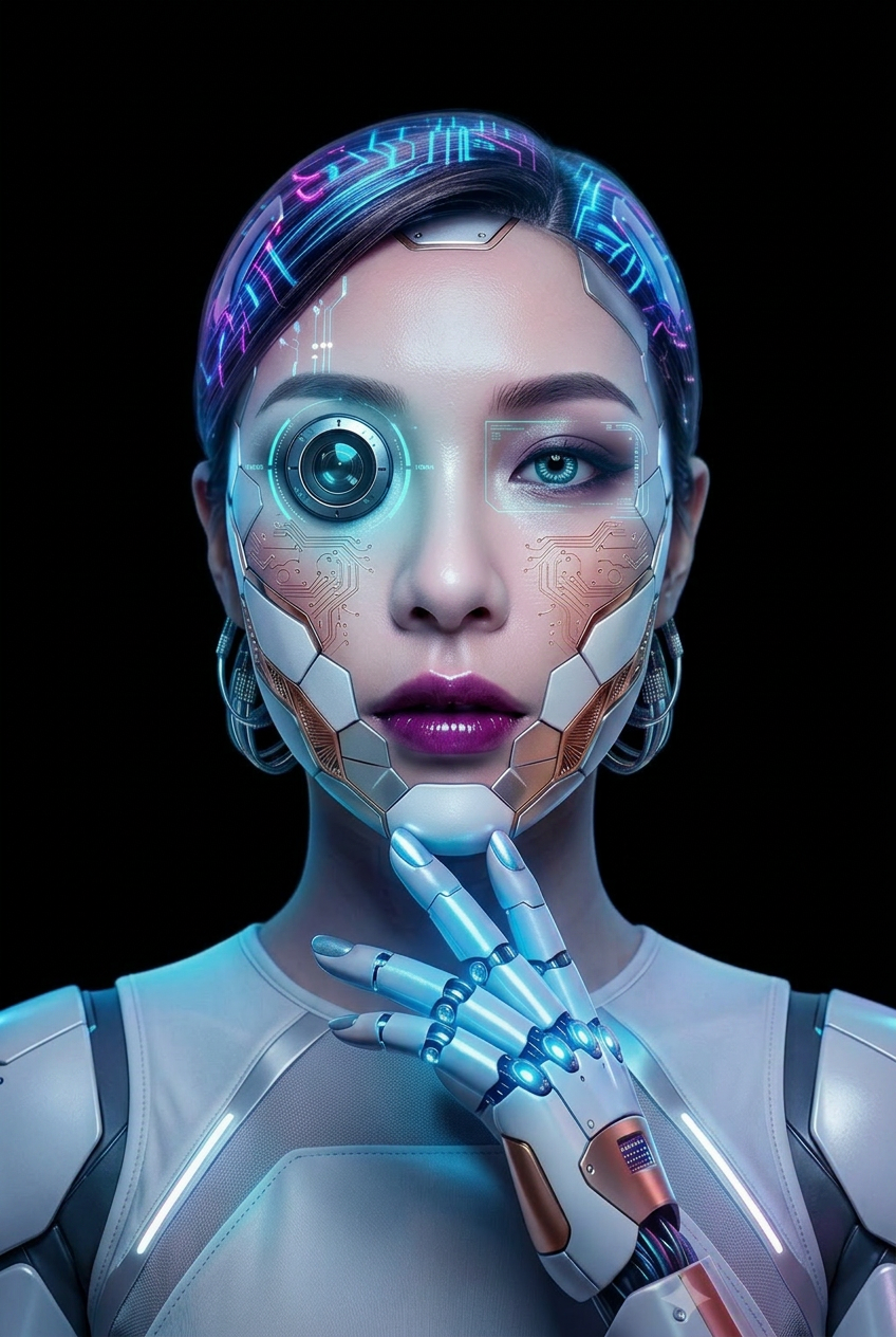 popskn cybernetic face