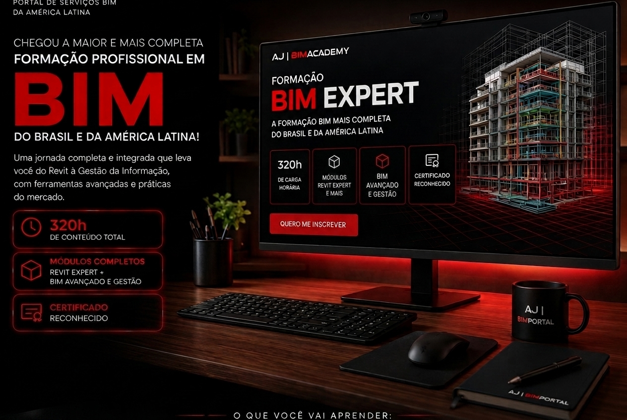 Formação BIM Expert - A mais completa do Brasil e da América Latina