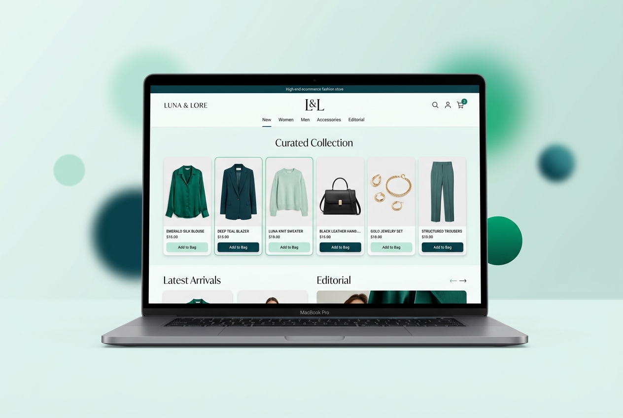 Verdana Store — Ecommerce Development concept