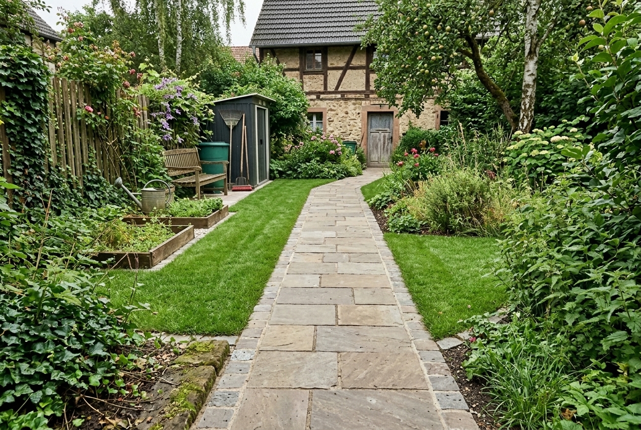 Wege- & Gartenpfad – Nachher