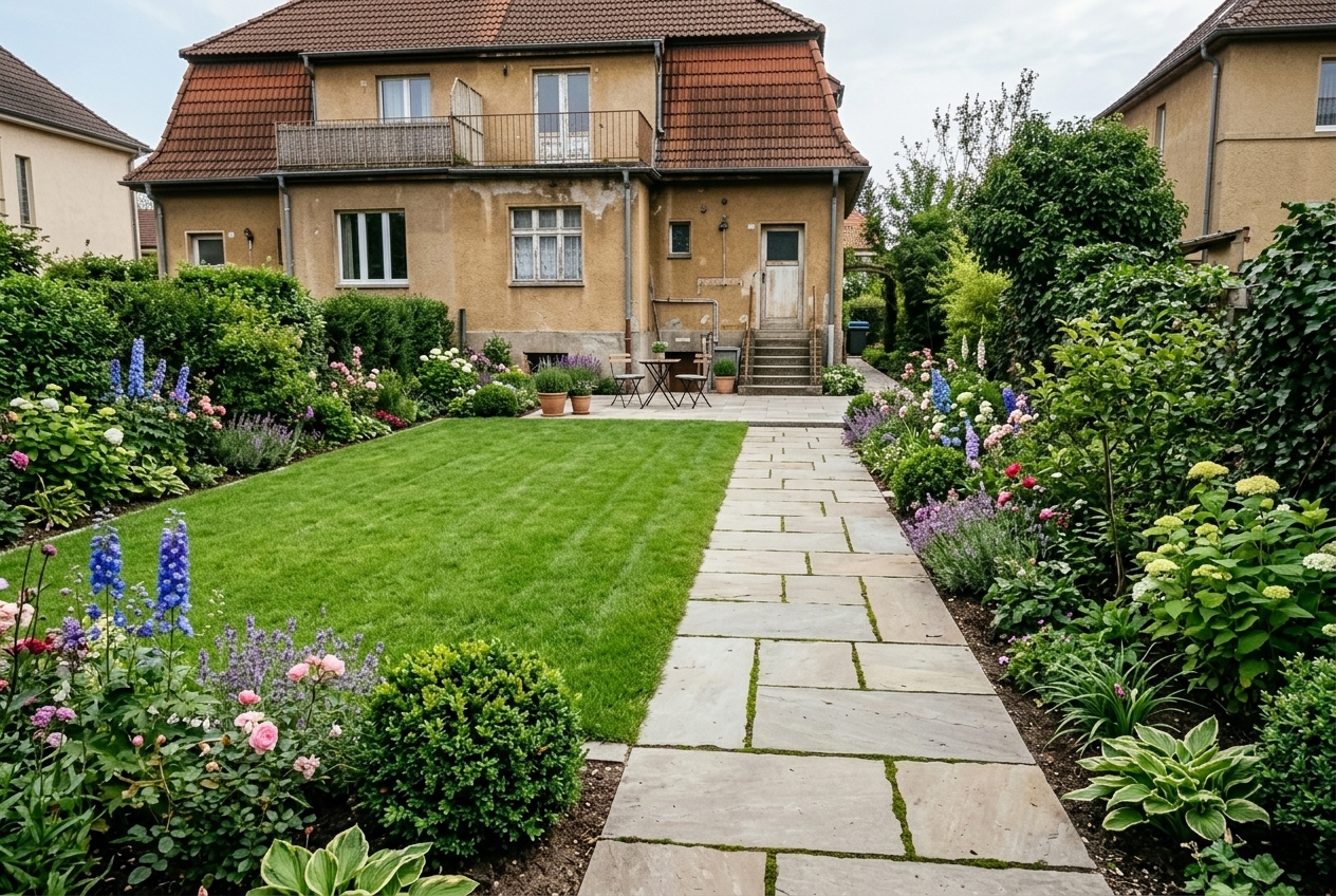 Garten-Komplettprojekt – Nachher