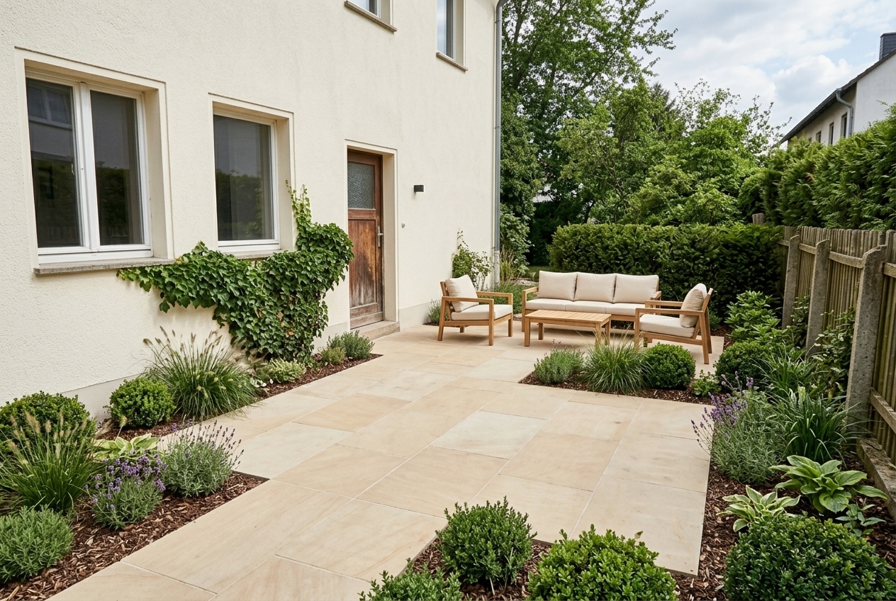 Terrassenbau – Beispielvisualisierung