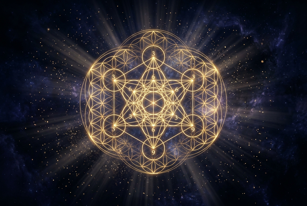 Sacred geometry — cosmic consciousness awakening