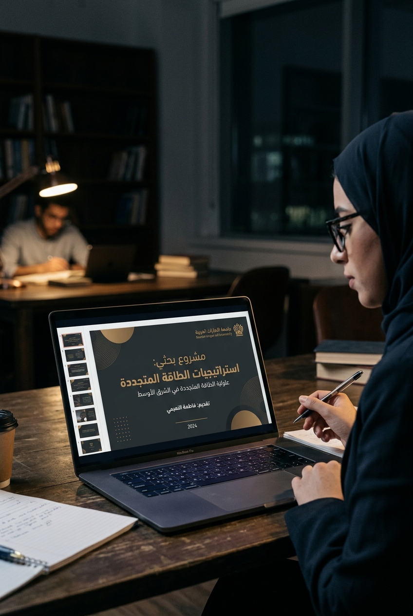 عرض تقديمي لمشروع