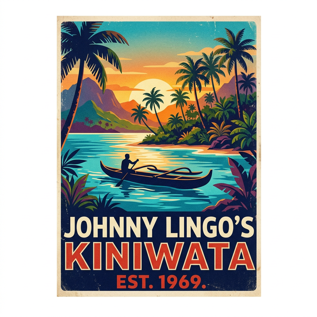 Kiniwata Sunset Tee