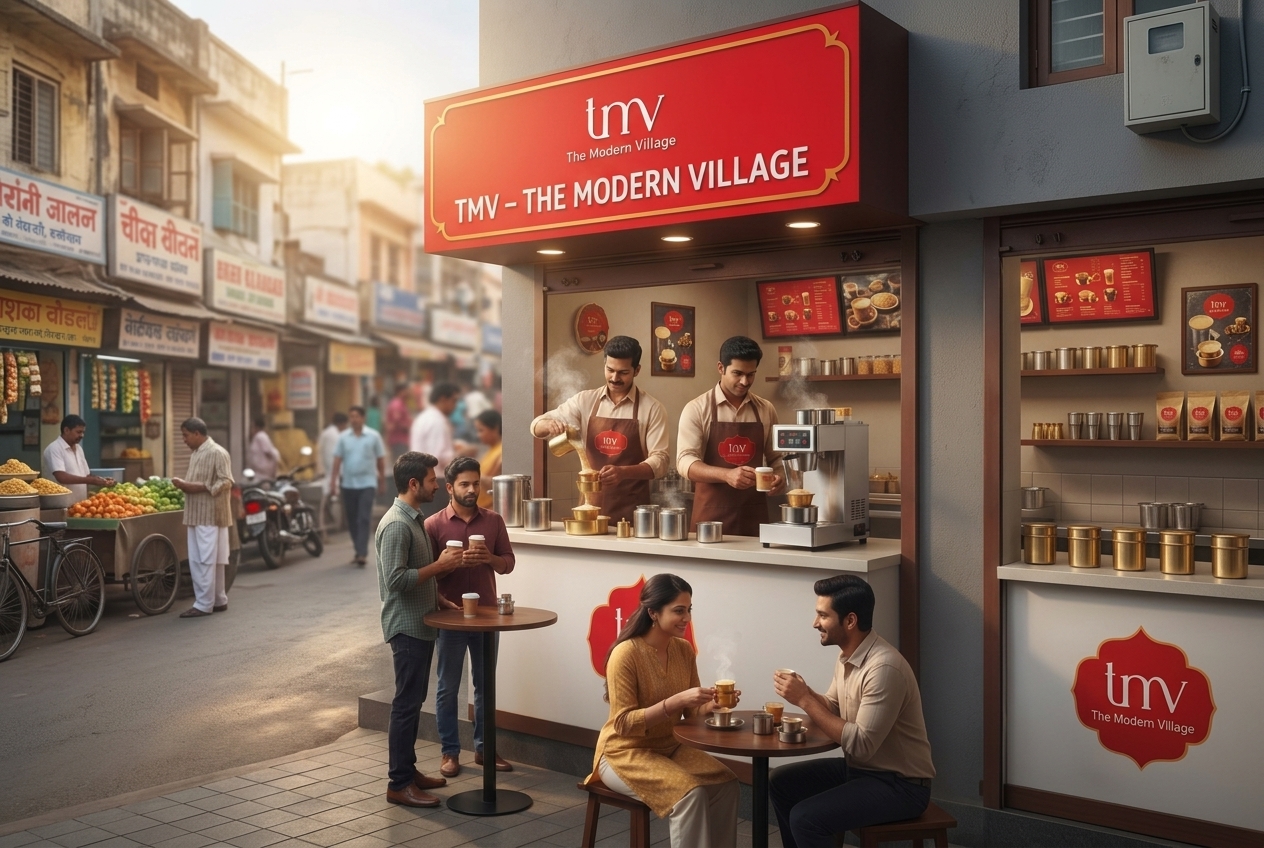 TMV Coffee & Tea franchise storefront