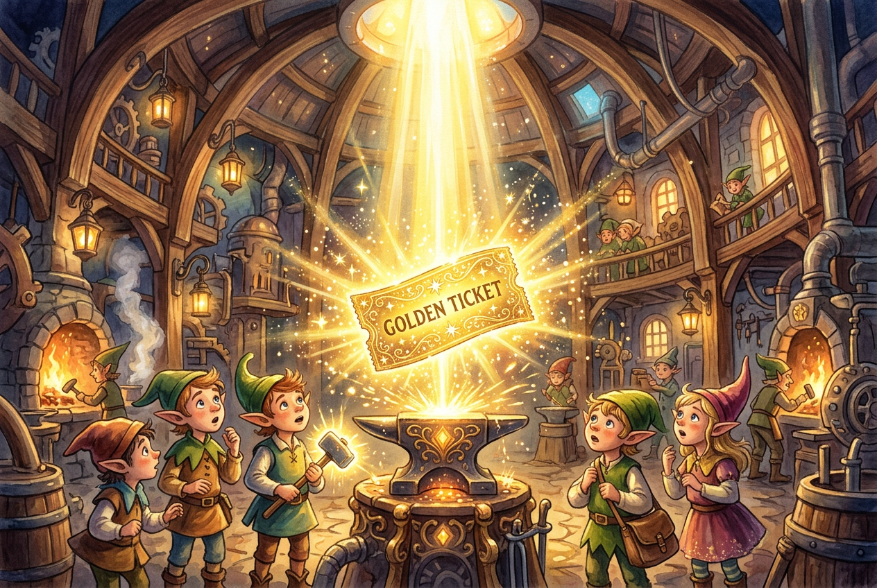 The One GOLDEN TICKET