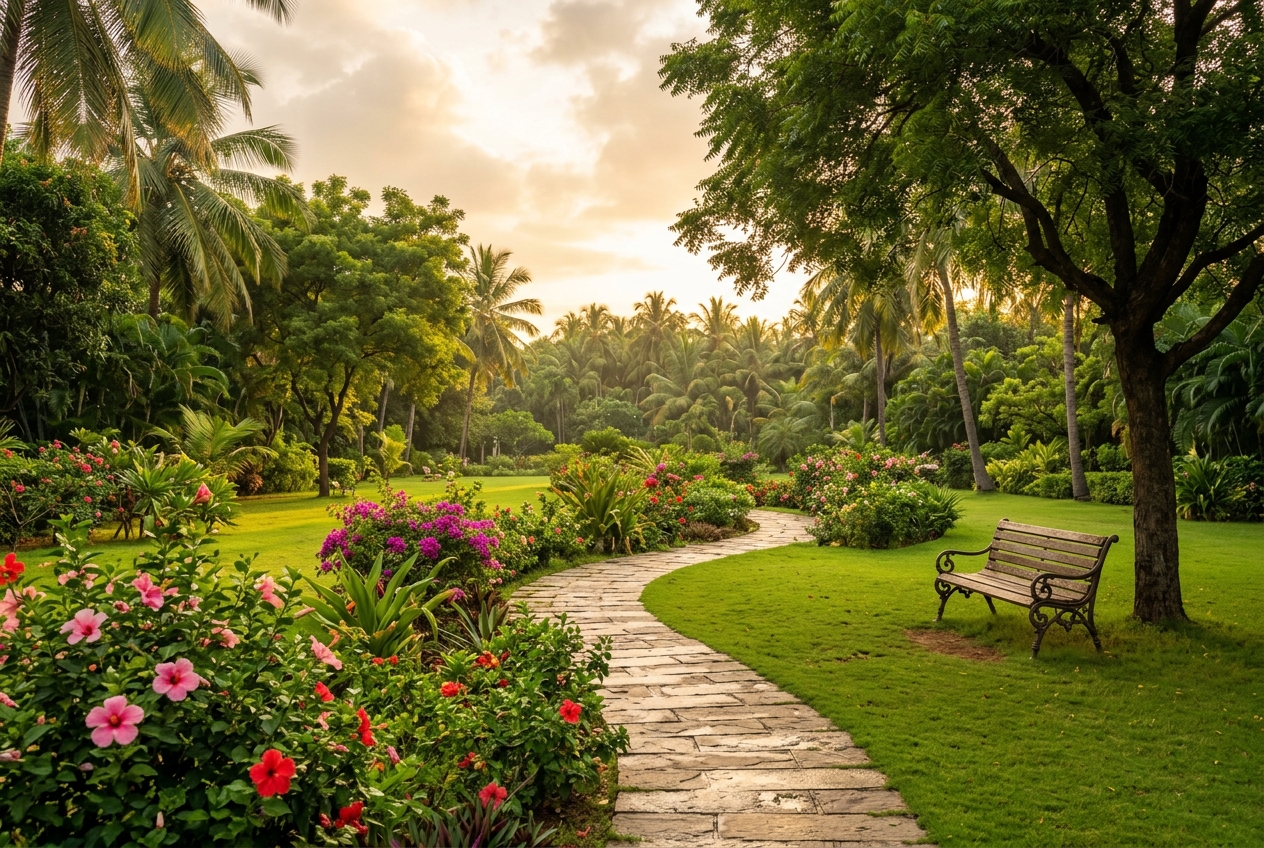 Garden at VR Garden