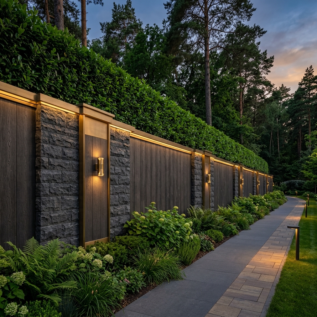 Compound Wall at VR Garden