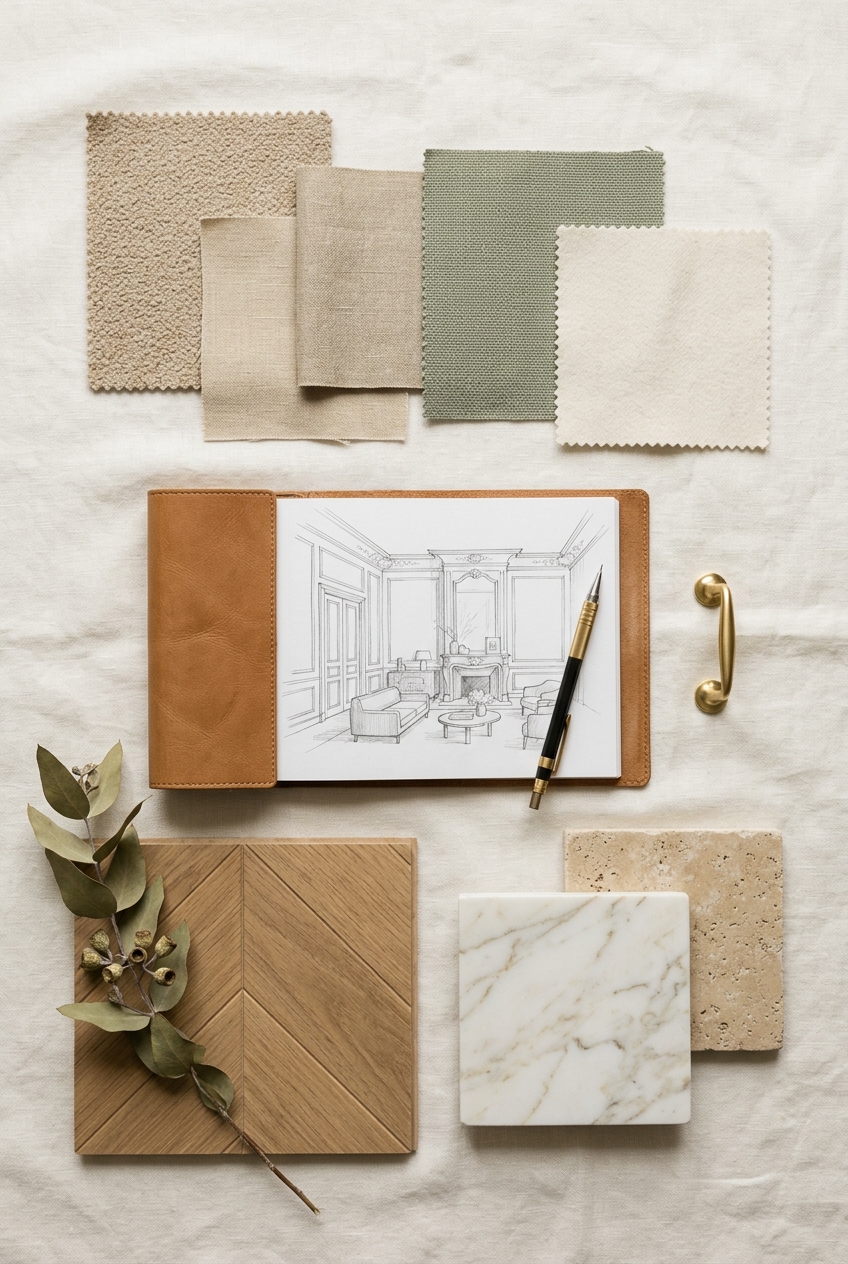 O'Lime Design — matières, échantillons et inspirations d'atelier