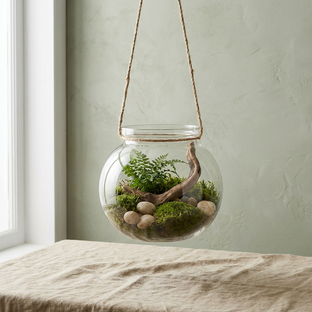Driftwood Hanging Terrarium