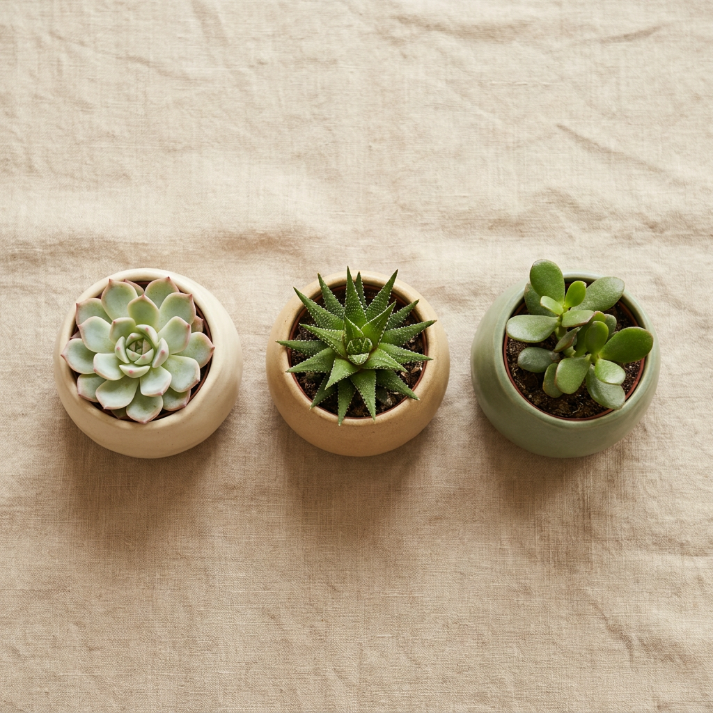 Mini Succulent Trio