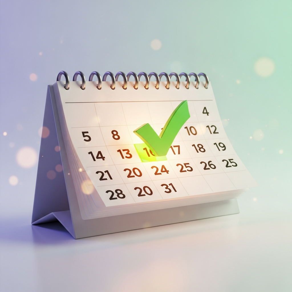Calendario organizzato