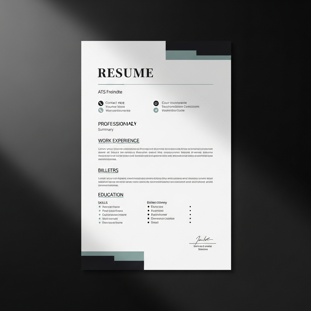 After resume sample