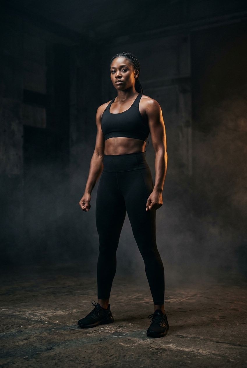 Athlete portrait