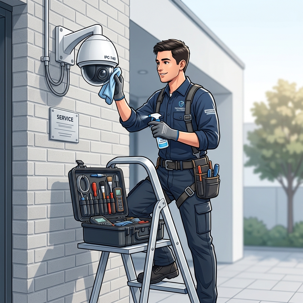 CCTV Repair Visit