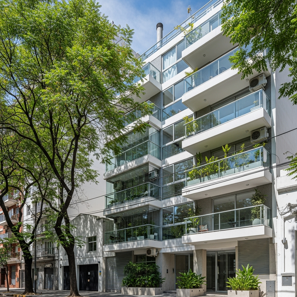 Modern residential building