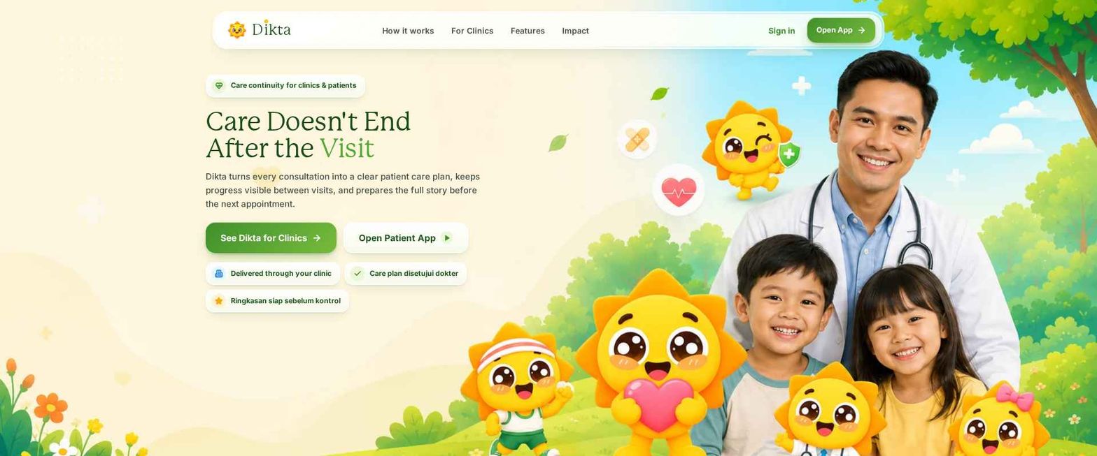 Dikta — AI Continuous Care for Maternal Clinics preview