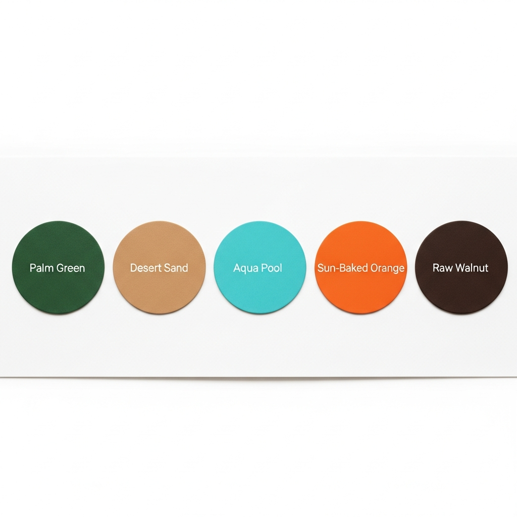 The Mid-Century Outdoor Palette