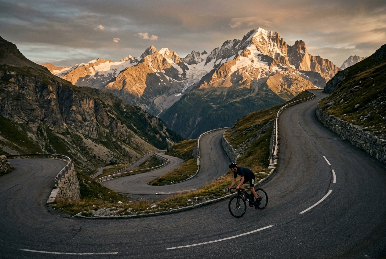 Ascension du Col de la Colombière