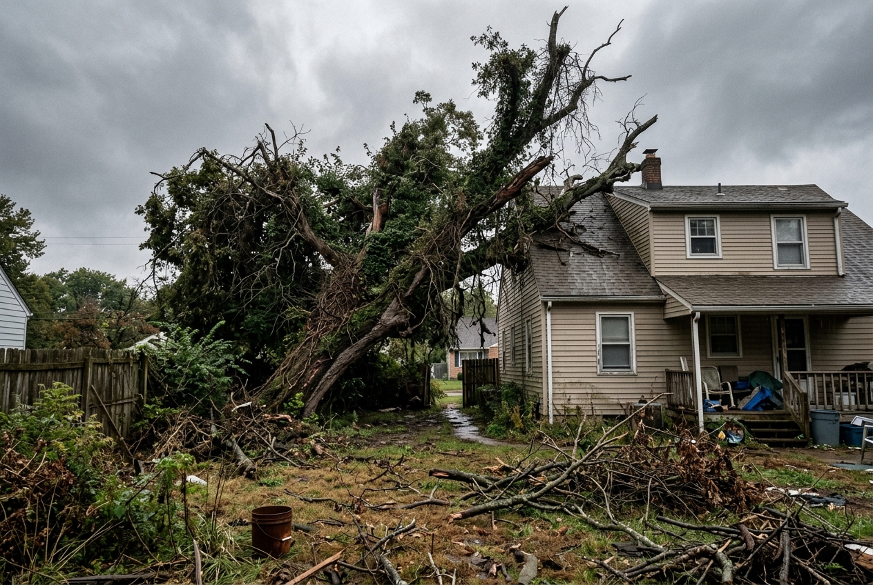 Before tree removal