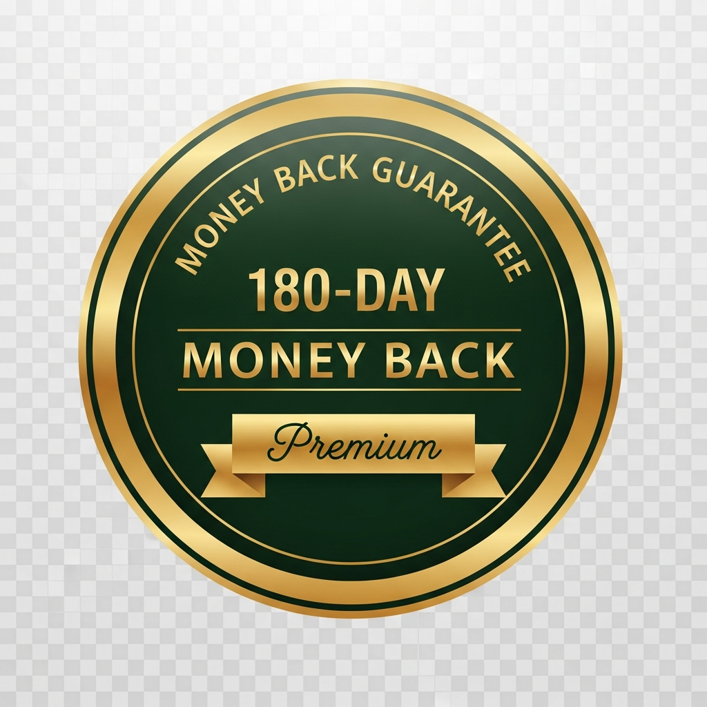 180-Day Money Back Guarantee