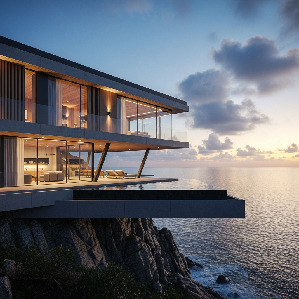 Cliffside Villa — Real Estate