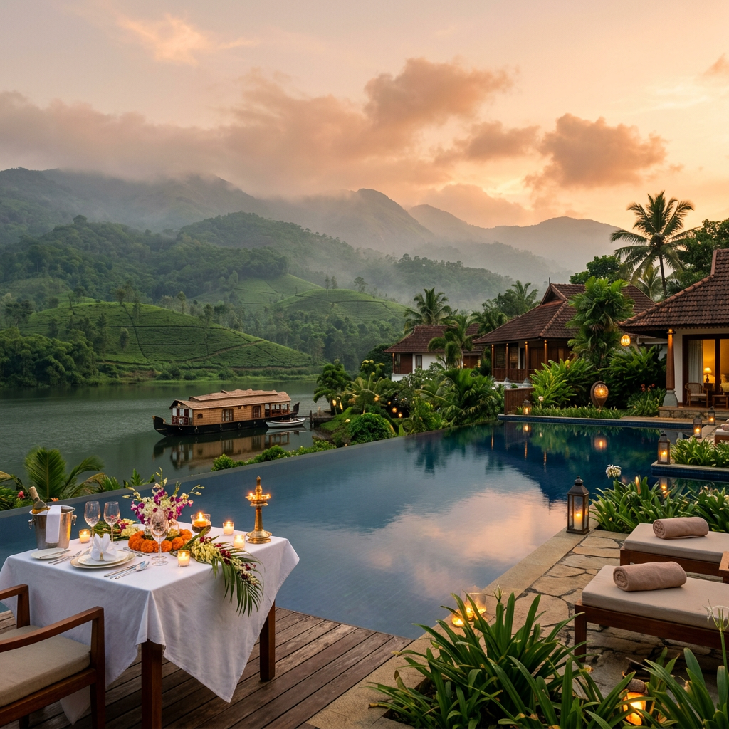 Kerala Romantic Escape (Flight Included)