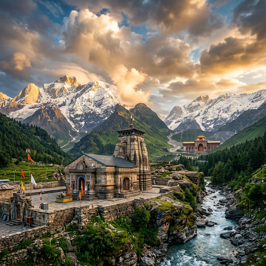 Divine Himalaya Kedarnath–Badrinath Helicopter Yatra