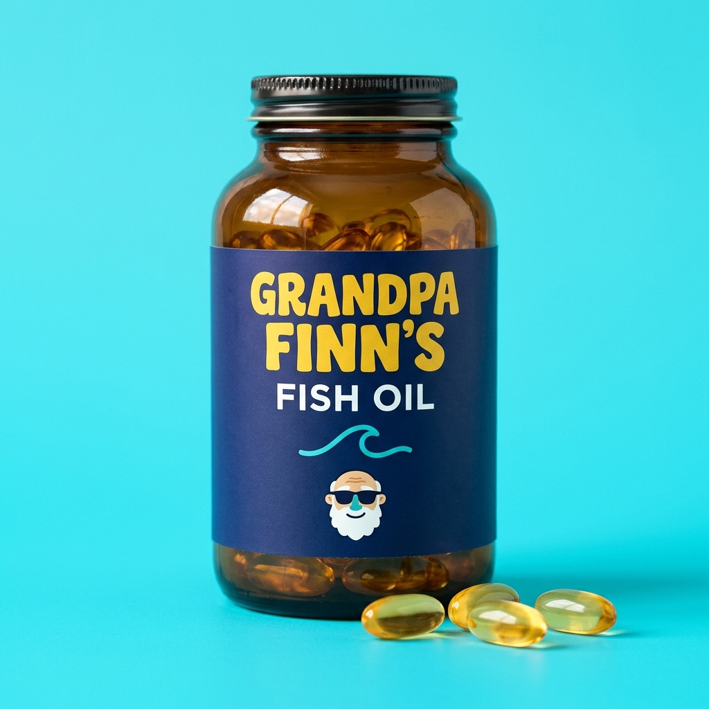 Grandpa Finn's Omega-3 Fish Oil