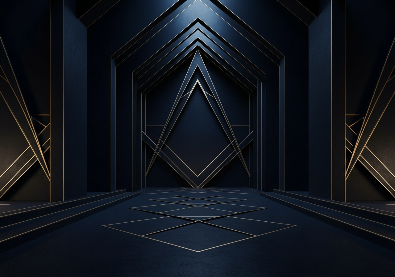 Masonic architectural background