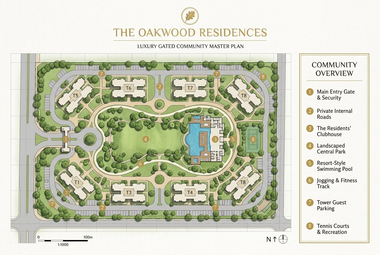 Callista Site Plan